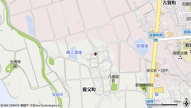 〒841-0055 佐賀県鳥栖市養父町の地図