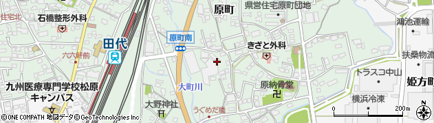 佐賀県鳥栖市原町1296周辺の地図