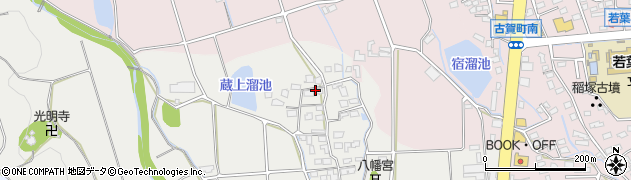 佐賀県鳥栖市養父町周辺の地図