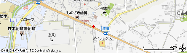 福岡県信用組合比良松支店周辺の地図