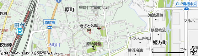 佐賀県鳥栖市原町869-1周辺の地図