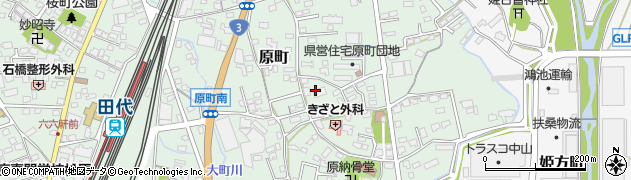 佐賀県鳥栖市原町周辺の地図