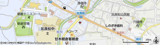 ＪＡ筑前あさくら　朝倉支店組織経済周辺の地図