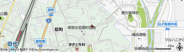 佐賀県鳥栖市原町952周辺の地図