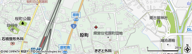 佐賀県鳥栖市原町1008周辺の地図
