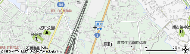 川原理容店周辺の地図