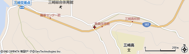 愛媛県西宇和郡伊方町三崎575周辺の地図