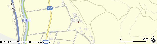 愛媛県西予市宇和町常定寺252周辺の地図