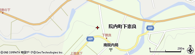 徳台寺周辺の地図