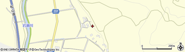 愛媛県西予市宇和町常定寺255周辺の地図