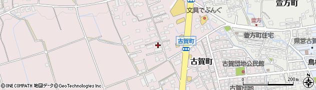 佐賀県鳥栖市古賀町594周辺の地図