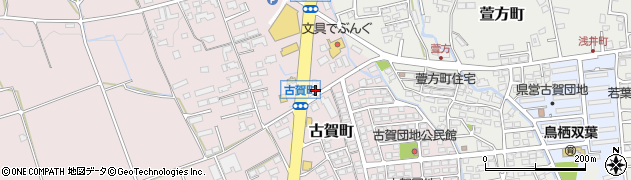 佐賀県鳥栖市古賀町328周辺の地図