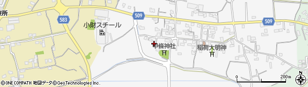 福岡県三井郡大刀洗町甲条936周辺の地図