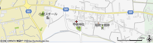 福岡県三井郡大刀洗町甲条947周辺の地図