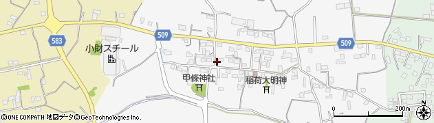 福岡県三井郡大刀洗町甲条965周辺の地図