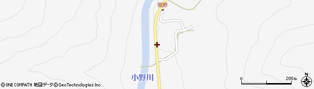 大分県日田市小野2321周辺の地図