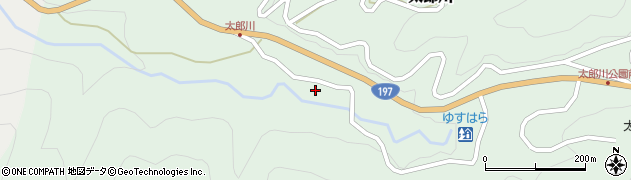 高知県高岡郡梼原町太郎川3653周辺の地図