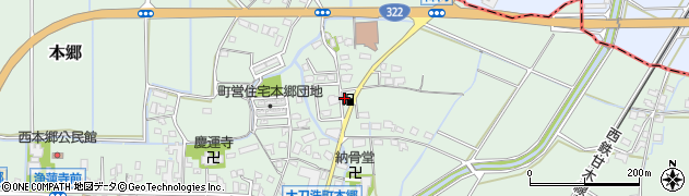 久保山石油株式会社　本郷給油所周辺の地図