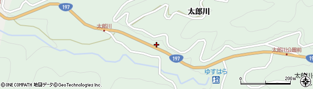 高知県高岡郡梼原町太郎川3645周辺の地図