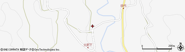 大分県宇佐市安心院町筌ノ口2502周辺の地図