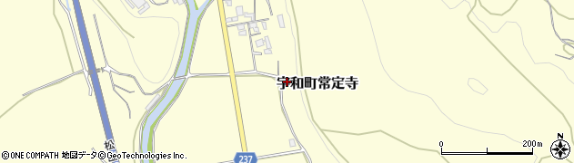 愛媛県西予市宇和町常定寺343周辺の地図