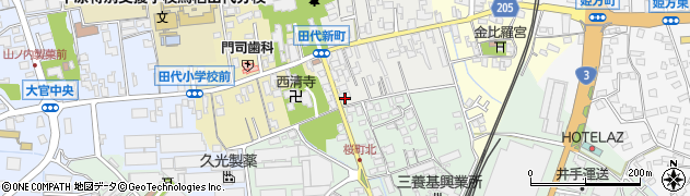 佐賀県鳥栖市田代新町114周辺の地図