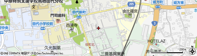 佐賀県鳥栖市田代新町100周辺の地図