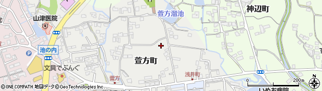 佐賀県鳥栖市萱方町周辺の地図