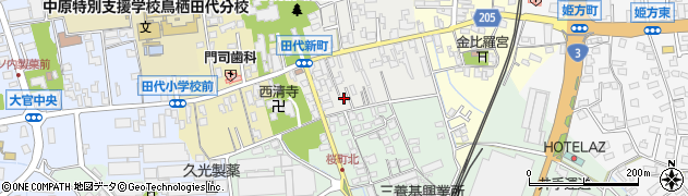 佐賀県鳥栖市田代新町111周辺の地図