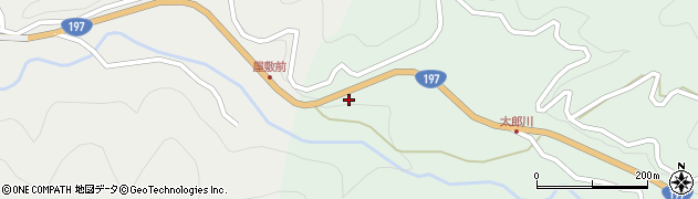 高知県高岡郡梼原町太郎川3375周辺の地図