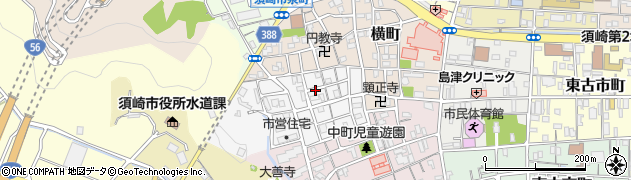 高知県須崎市幸町周辺の地図