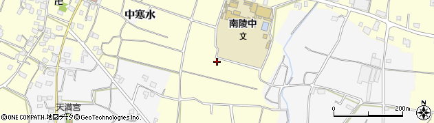 福岡県朝倉市平塚1544周辺の地図