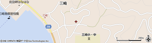 愛媛県西宇和郡伊方町三崎1361周辺の地図