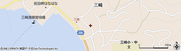 愛媛県西宇和郡伊方町三崎1442周辺の地図