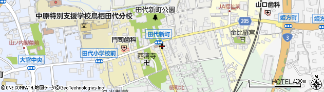佐賀県鳥栖市田代新町122周辺の地図