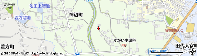 佐賀県鳥栖市神辺町38周辺の地図