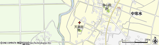 福岡県朝倉市平塚673周辺の地図