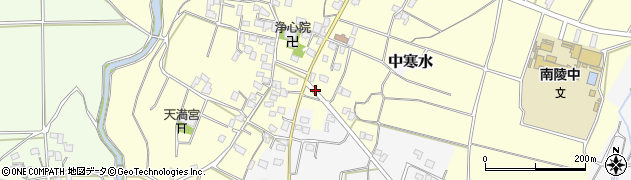 福岡県朝倉市平塚761周辺の地図
