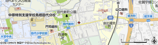 佐賀県鳥栖市田代新町周辺の地図