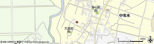 福岡県朝倉市平塚578周辺の地図