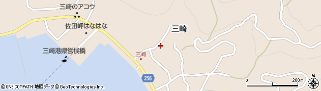 愛媛県西宇和郡伊方町三崎1554周辺の地図
