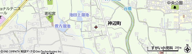 佐賀県鳥栖市神辺町1460周辺の地図