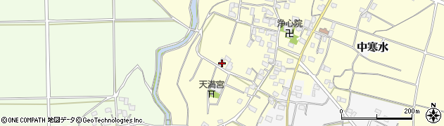 福岡県朝倉市平塚583周辺の地図
