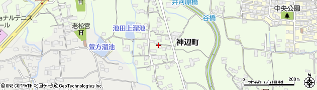 佐賀県鳥栖市神辺町1483周辺の地図