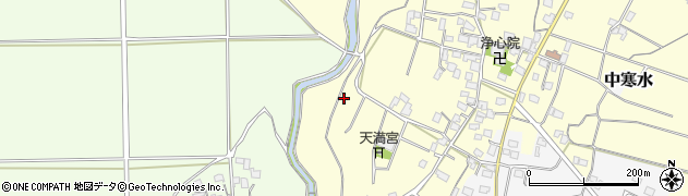 福岡県朝倉市平塚662周辺の地図
