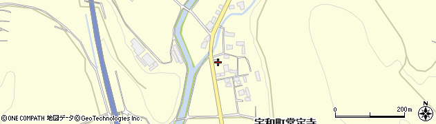 愛媛県西予市宇和町常定寺385周辺の地図