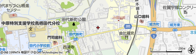 佐賀県鳥栖市田代新町170周辺の地図