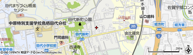 佐賀県鳥栖市田代新町161周辺の地図