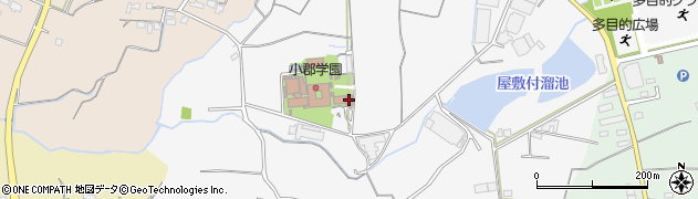 福岡県三井郡大刀洗町甲条1823周辺の地図