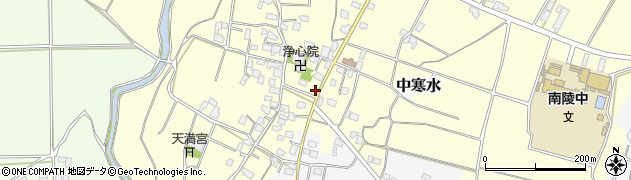 福岡県朝倉市平塚773周辺の地図